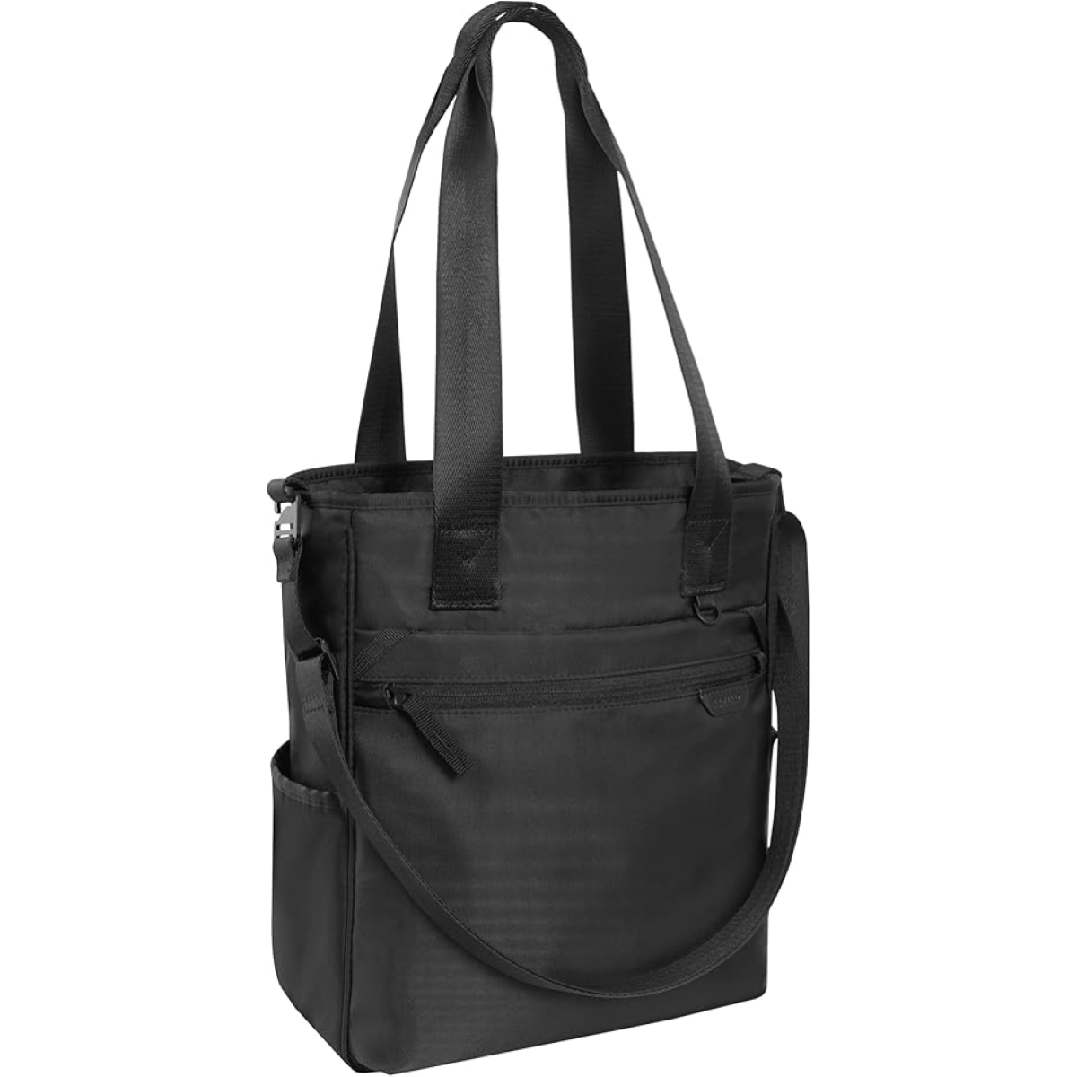 BORSA SHOPPER TOTE COMIX U SILK BLACK PORTA PC ART. 71609