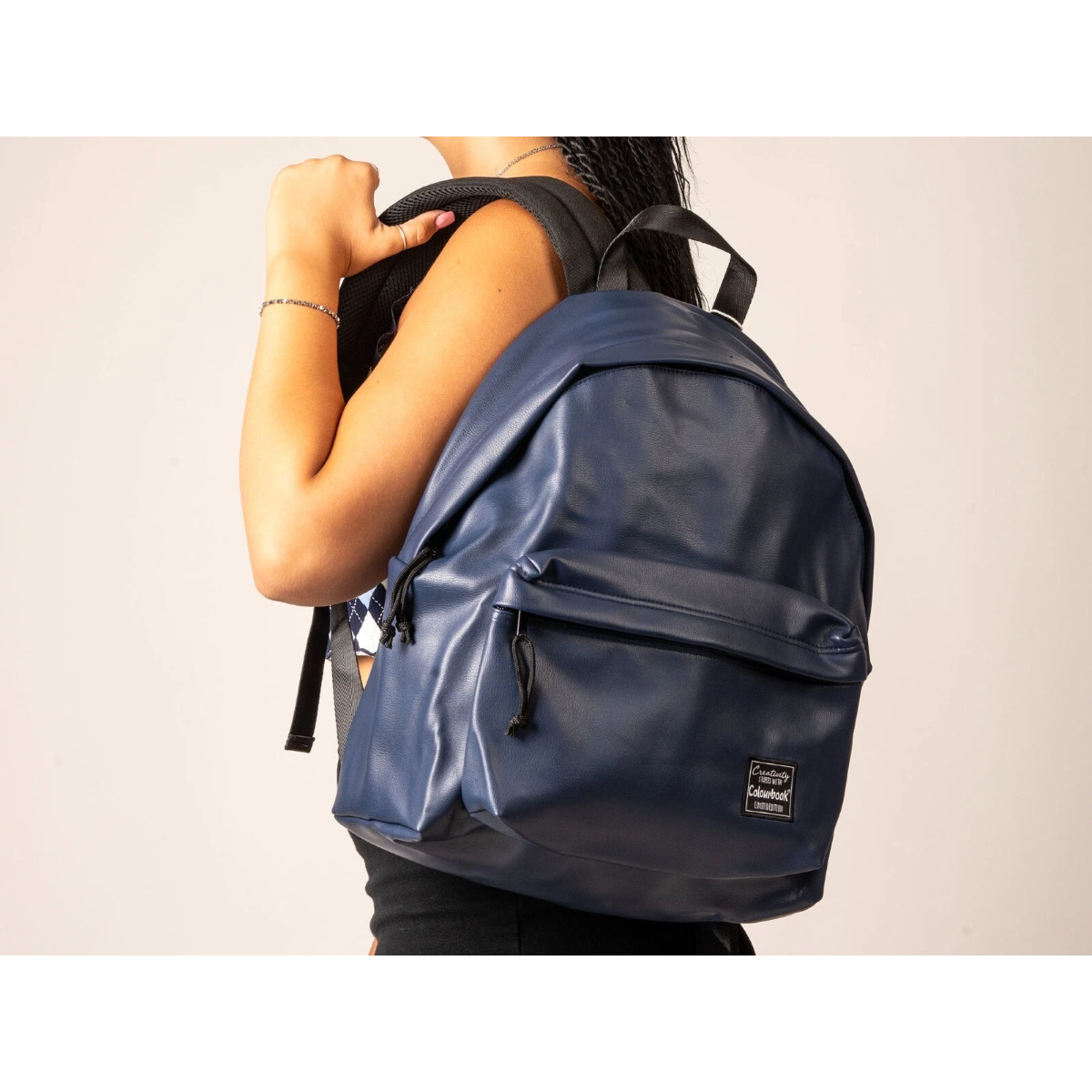 ZAINO COLOURBOOK LEATHERLIKE BLUE ART. COL23754