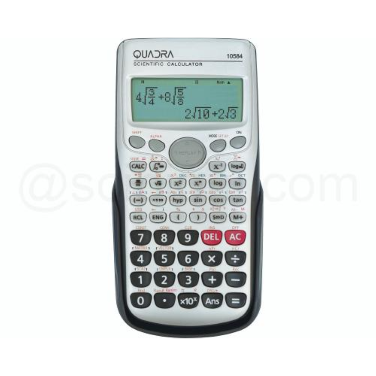 CALCOLATRICE SCIENTIFICA 10+2 CIFRE QUADRA ART.10584 417 FUNZIONI