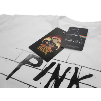 T-SHIRT BIANCA PINK FLOYD XXL