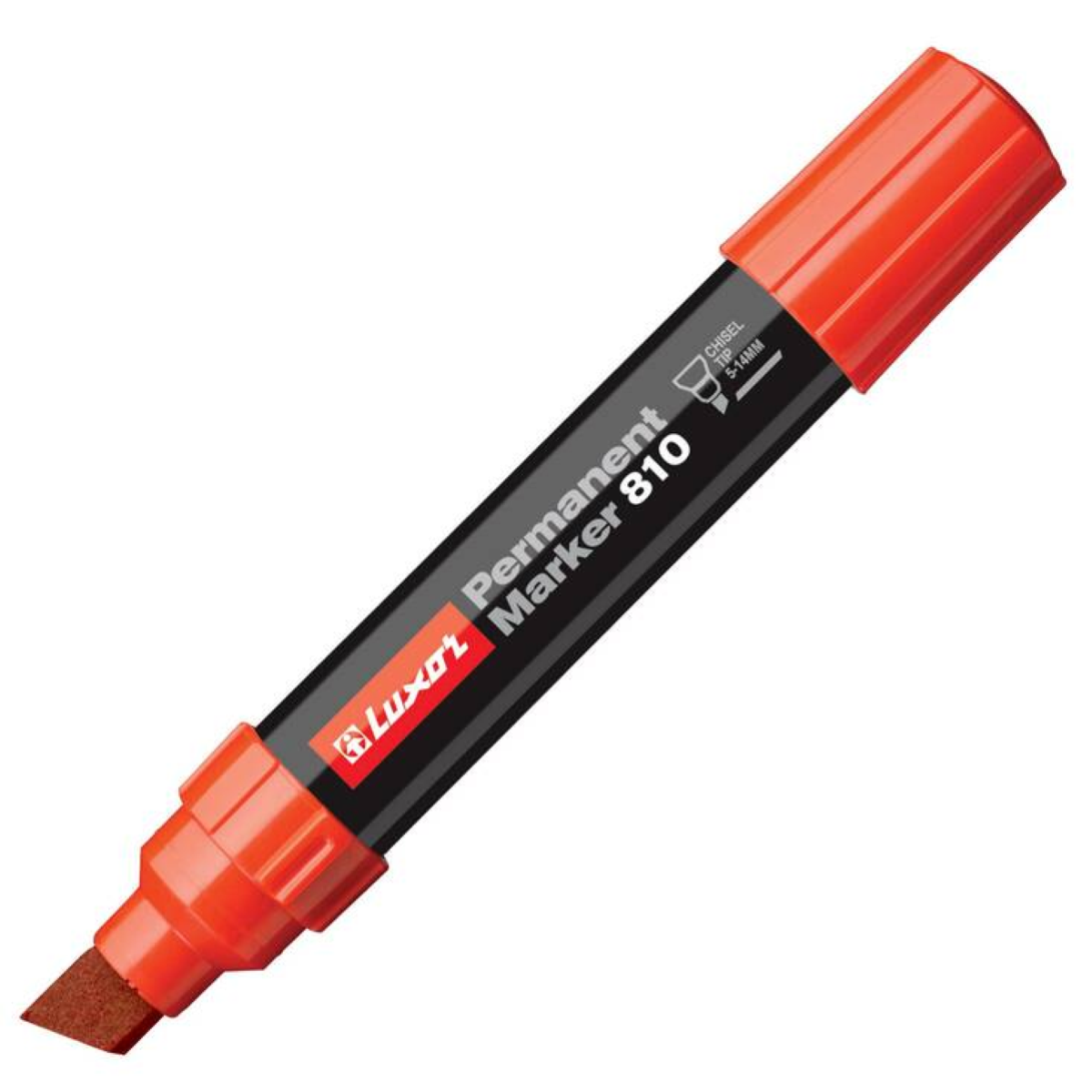 PENNARELLO MARKER N-810 LUXOR PUNTA SCALPELLO ROSSO