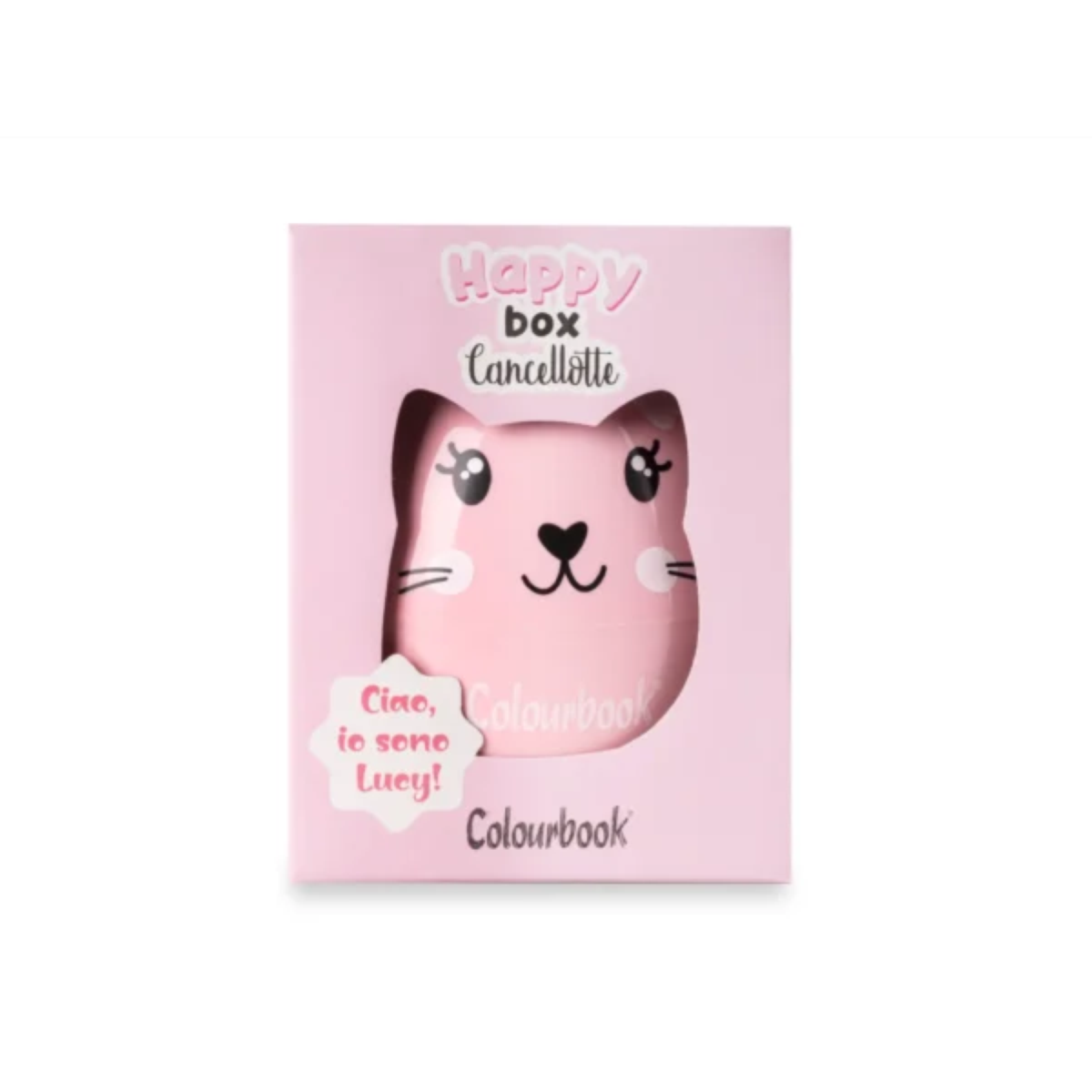 SET HAPPY BOX CACELLOTTA COLOURBOOK ART. COL25905 GATTO