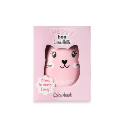 SET HAPPY BOX CACELLOTTA COLOURBOOK ART. COL25905 GATTO