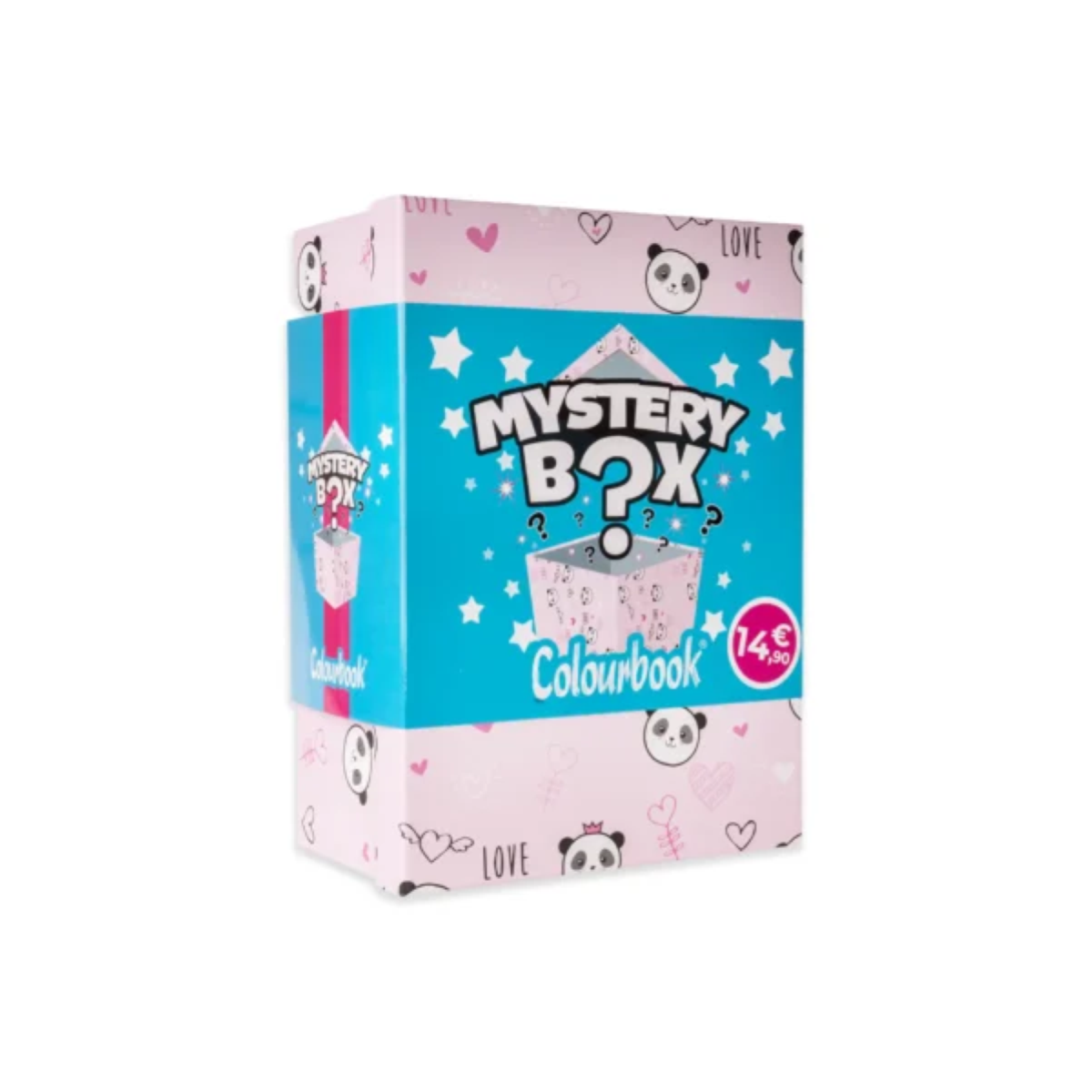 MYSTERY BOX LARGE GIRL PANDA COLOURBOOK