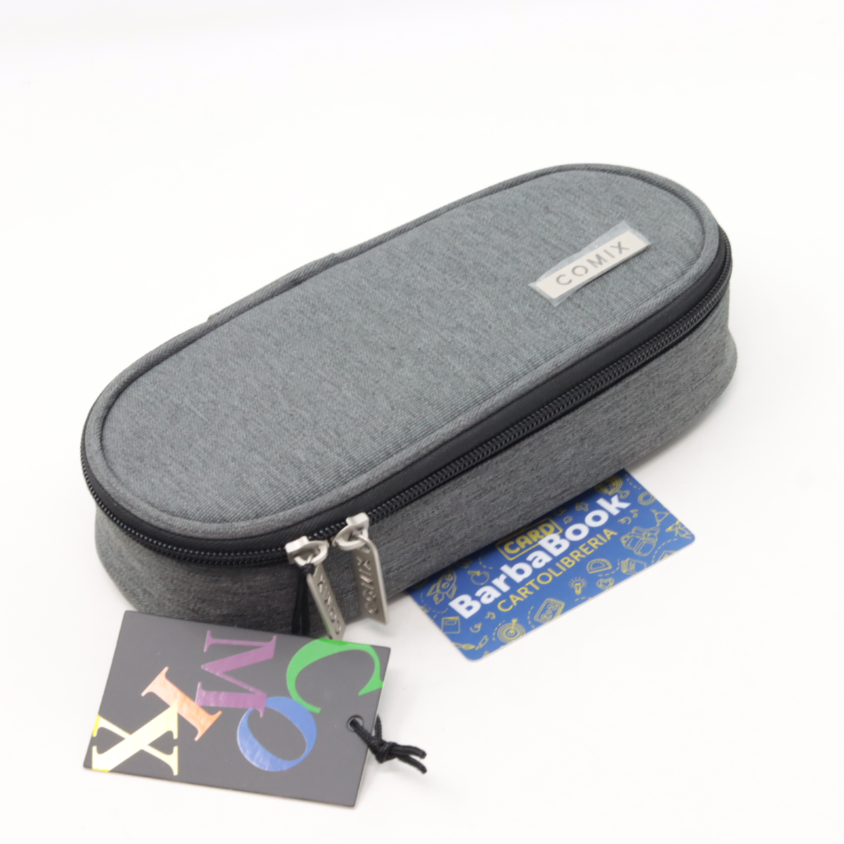 ASTUCCIO OVALE COMIX ART.78329 GRIGIO