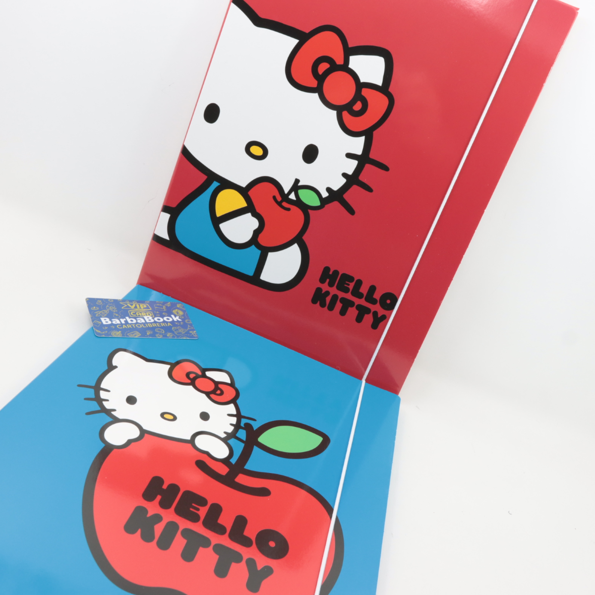 CARTELLINA CON ELASTICO 3 LEMBI CM. 25 X 35 HELLO KITTY