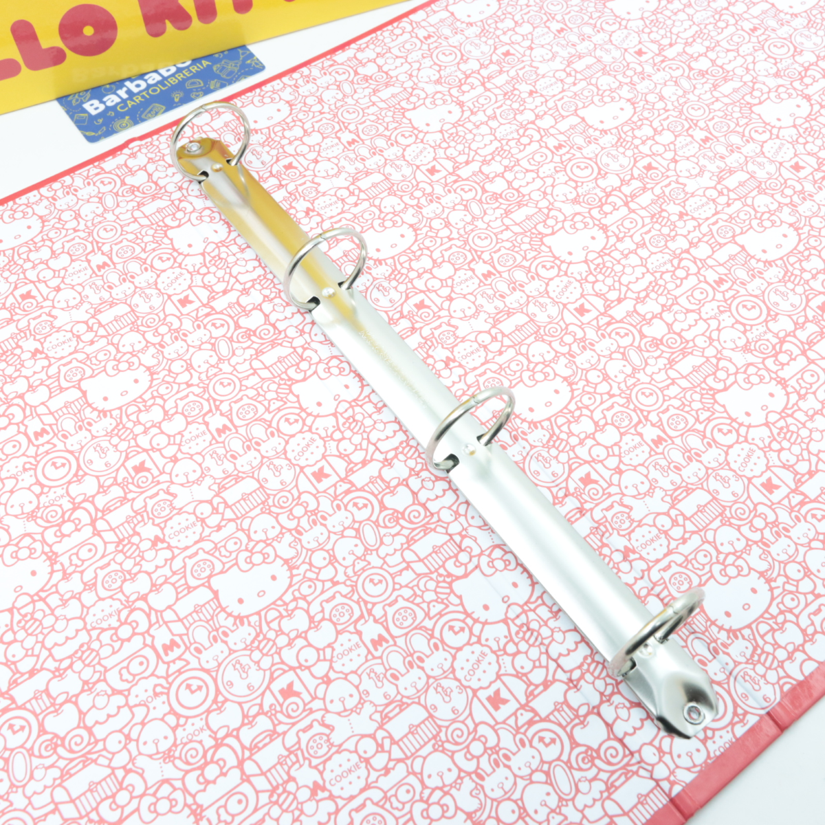RACCOGLITORE 4 ANELLI A4 MM.30 HELLO KITTY ART. 753