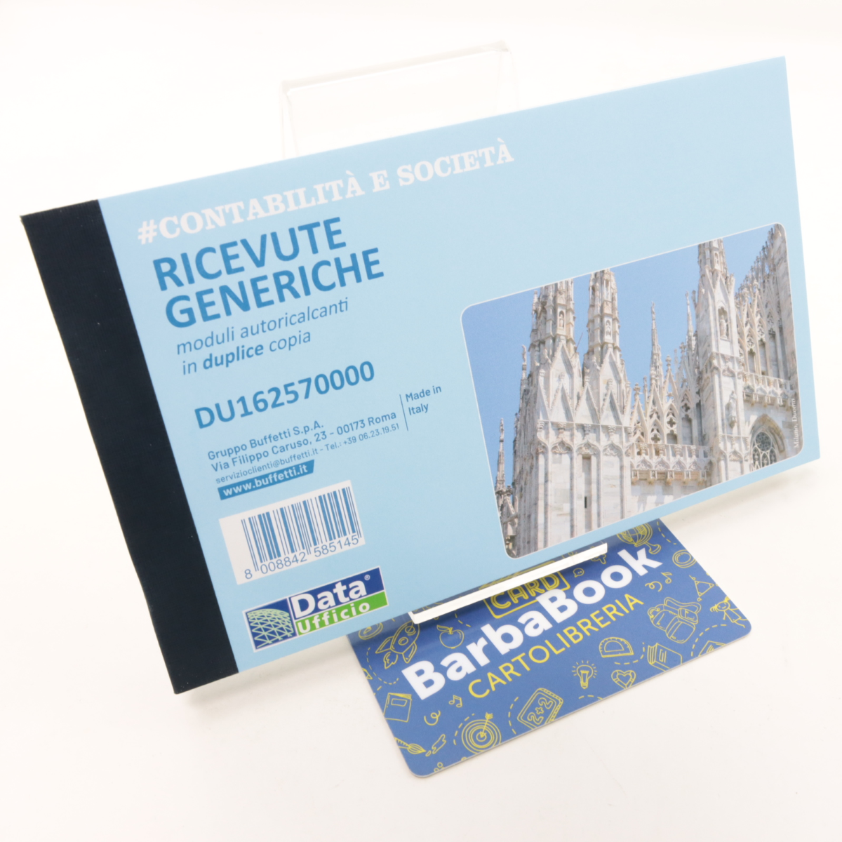 BLOCCHETTO RICEVUTE GENERICHE DU162570000 2 COPIE