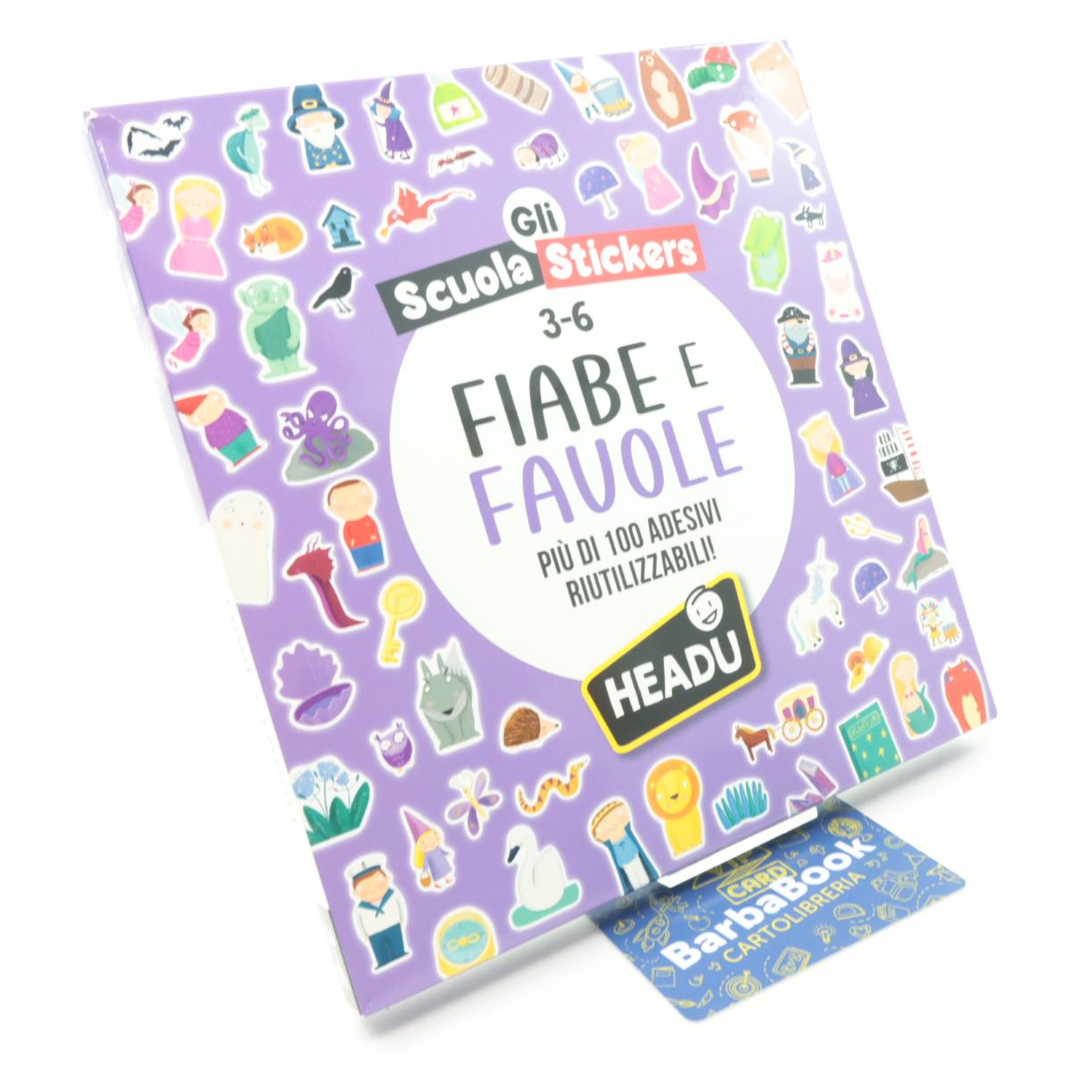 GIOCO HEADU SCUOLA STICKERS FIABE E FAVOLE