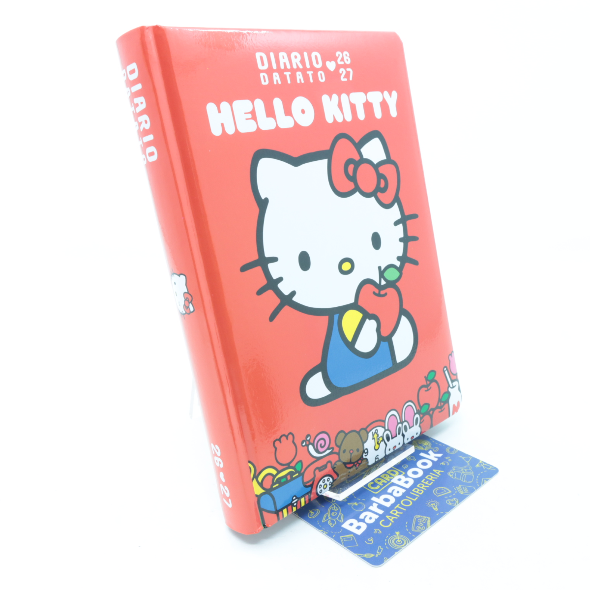 DIARIO HELLO KITTY 2026-27 DATATO STANDARD RED