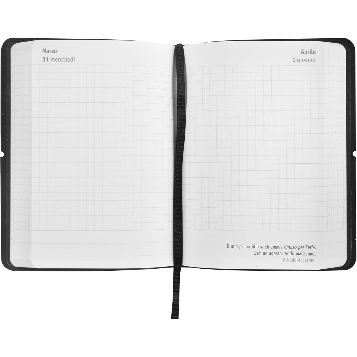 DIARIO AGENDA COMIX-U YOURSELF 2026-27 MINI ART. 75662 NERO