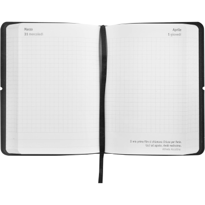 DIARIO AGENDA COMIX-U YOURSELF 2026-27 MINI ART. 75662 NERO