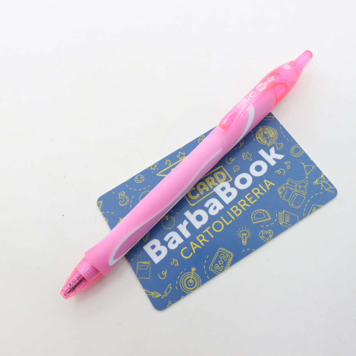 PENNA BIC GELOCITY QUICK-DRY RT MM.0,7 SCATTO COLORE ROSA