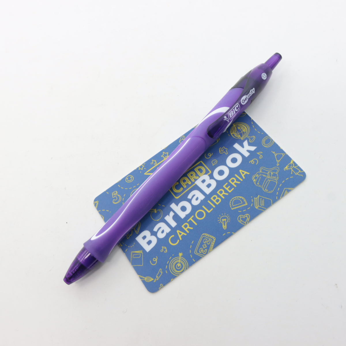 PENNA BIC GELOCITY QUICK-DRY RT MM.0,7 SCATTO VIOLA SCURO