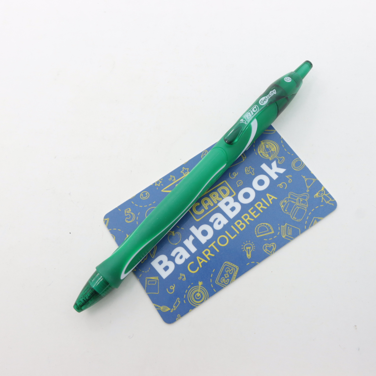 PENNA BIC GELOCITY QUICK-DRY RT MM.0,7 SCATTO COLORE VERDE