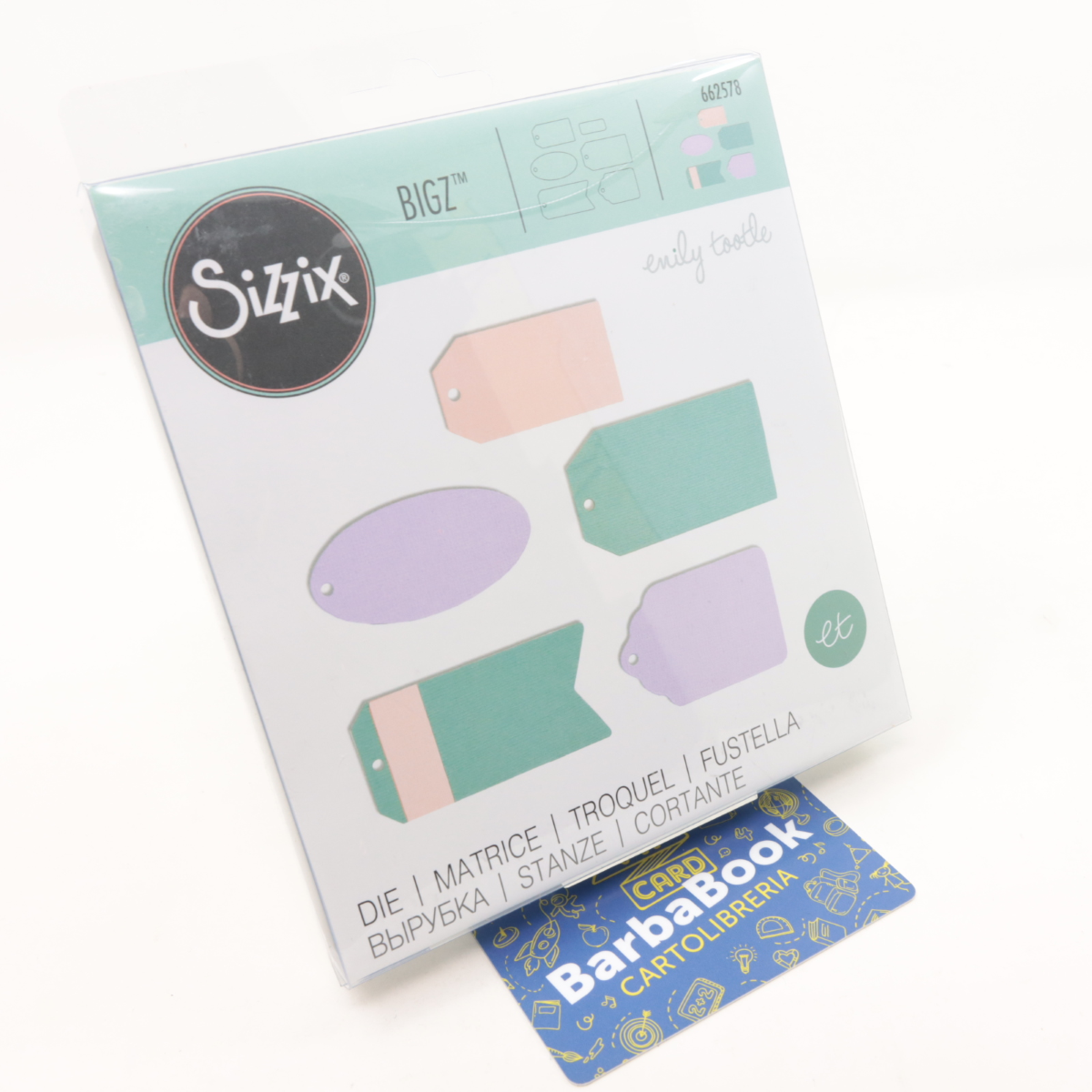 FUSTELLA SIZZIX 662578 TAG ESSENTIAL BIGZ