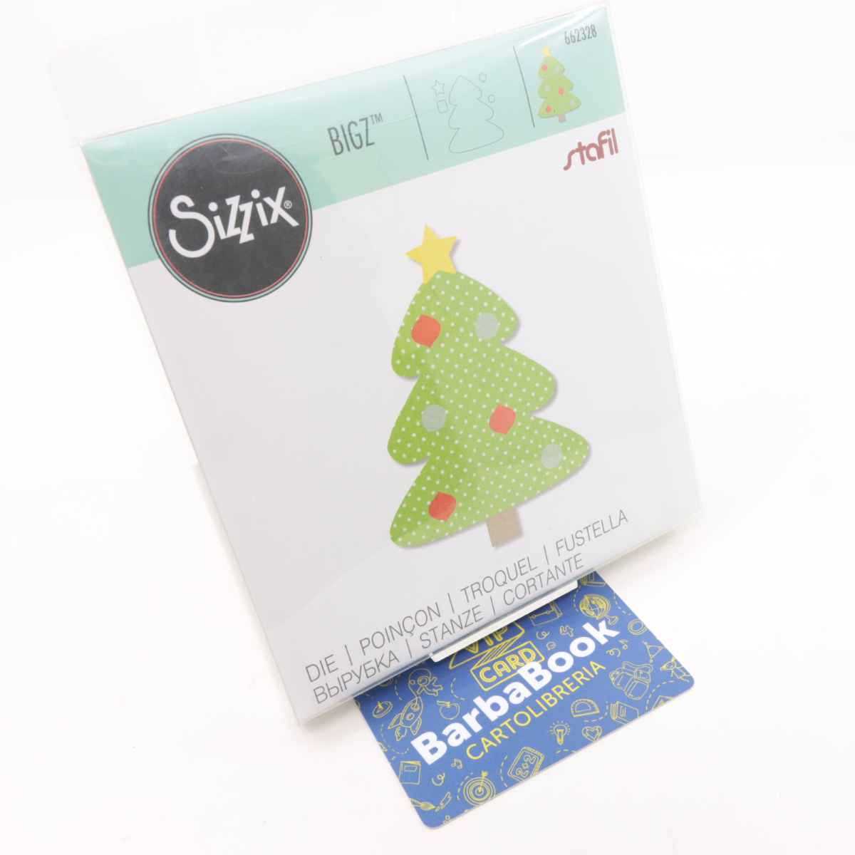 FUSTELLA SIZZIX 662328 ALBERO NATALE BIGZ