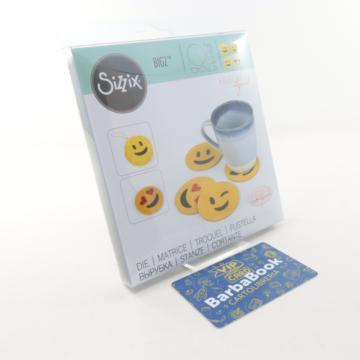 FUSTELLA SIZZIX 662821 EMOJIS BIGZ