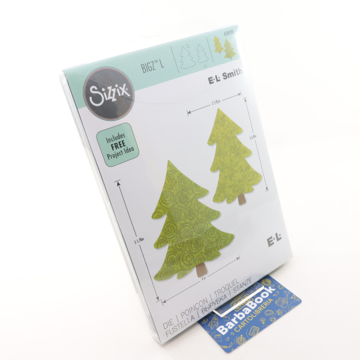 FUSTELLA SIZZIX 658109 ALBERI BIGZ L