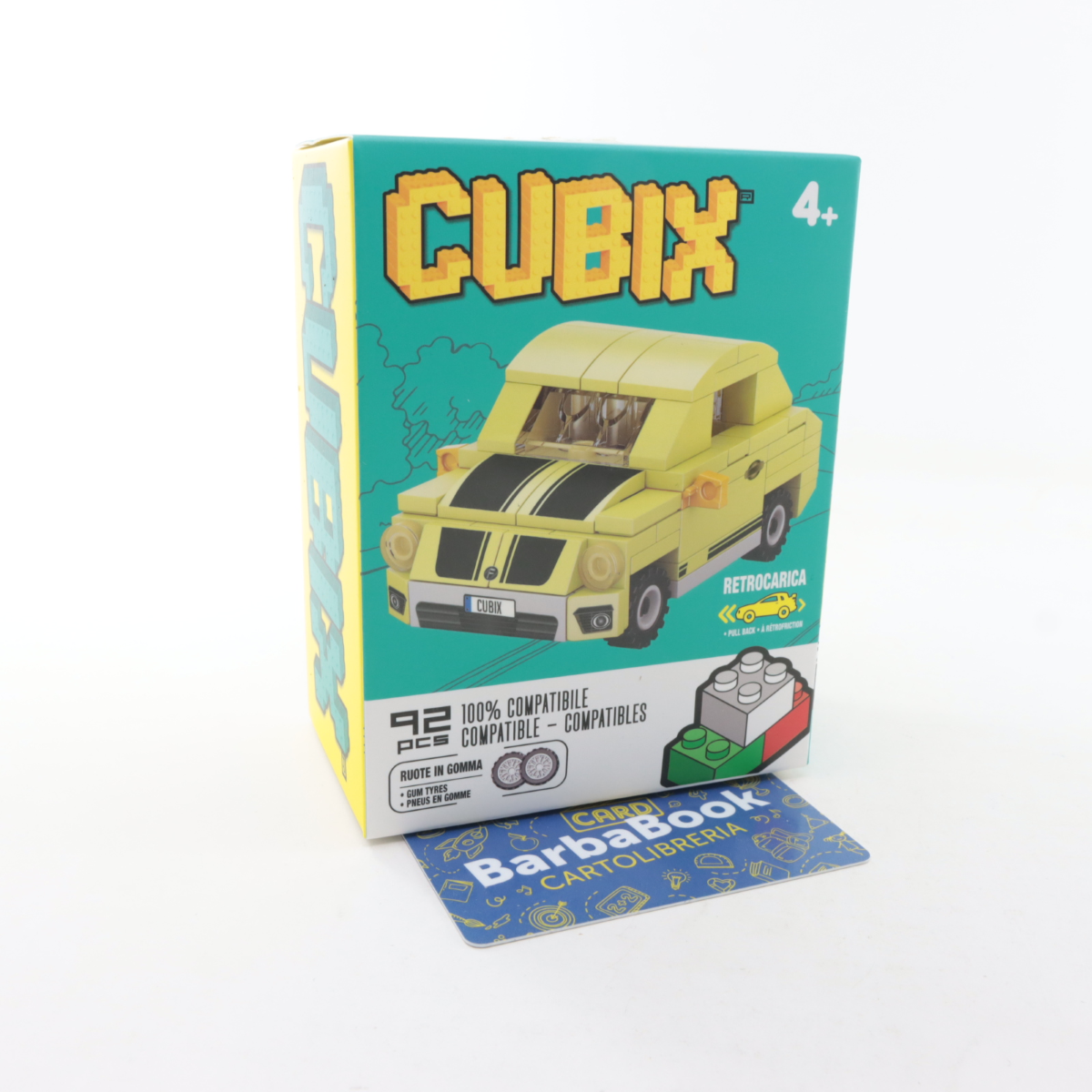 CUBIX AUTO RETROCARICA 92 PEZZI VAR. 03