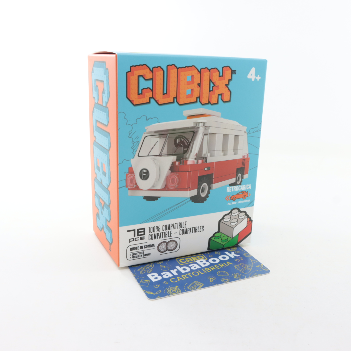 CUBIX AUTO RETROCARICA 78 PEZZI VAR. 06