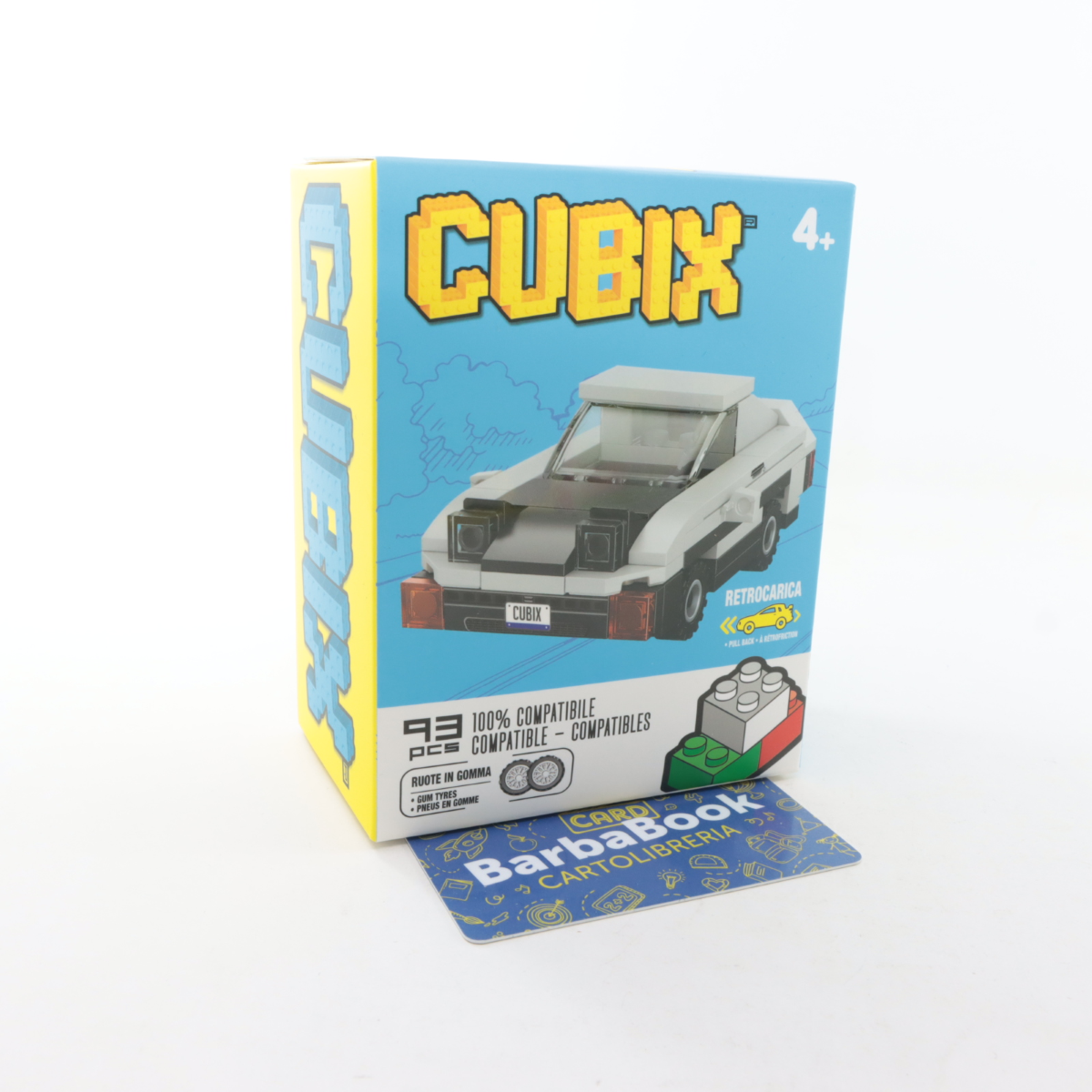 CUBIX AUTO RETROCARICA 93 PEZZI VAR. 10