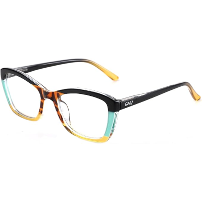 OCCHIALI DA LETTURA MOD. BARI MULTICOLOR GIALLO DIOTTRIA +1,50