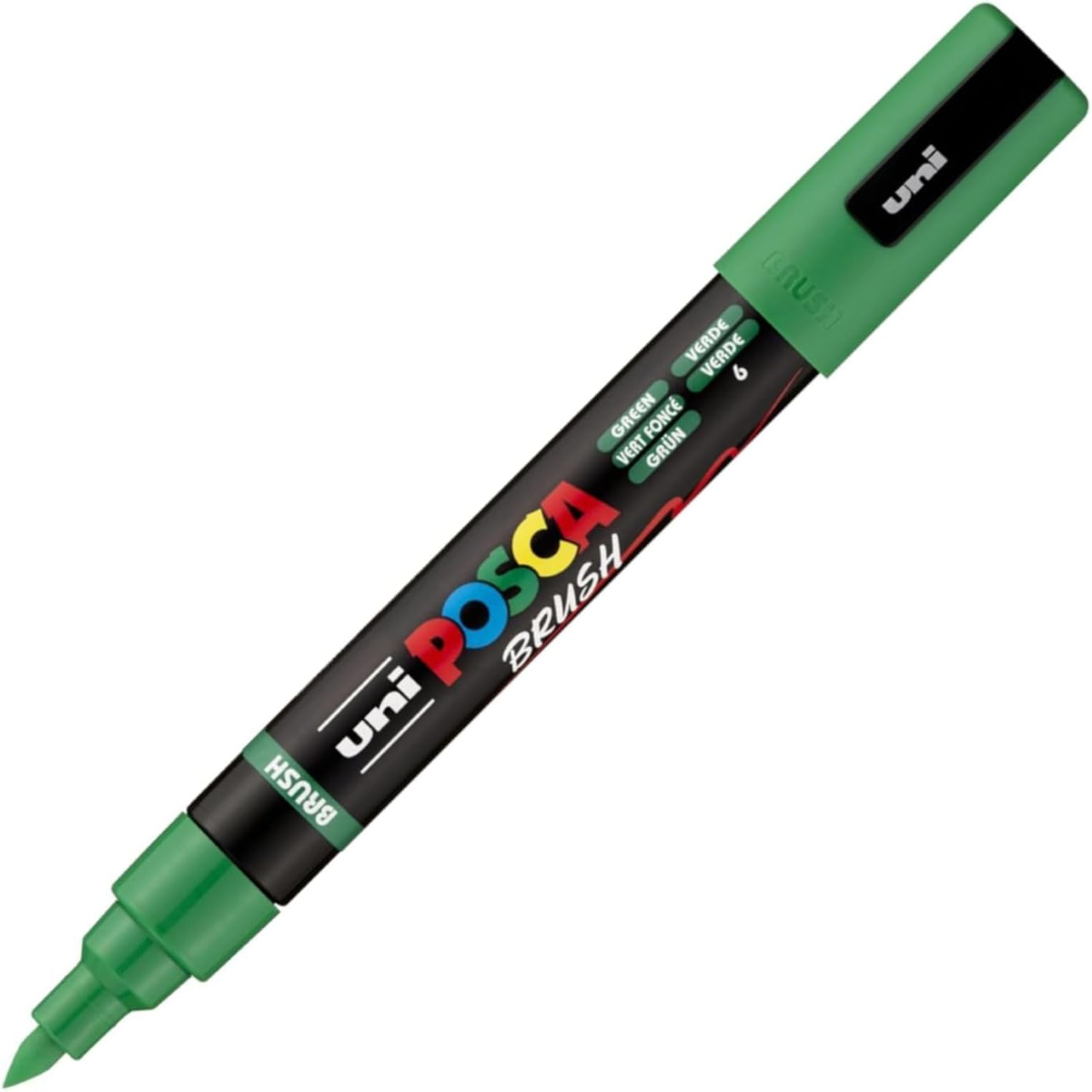 PENNARELLO UNI POSCA BRUSH PC5BR VERDE 6