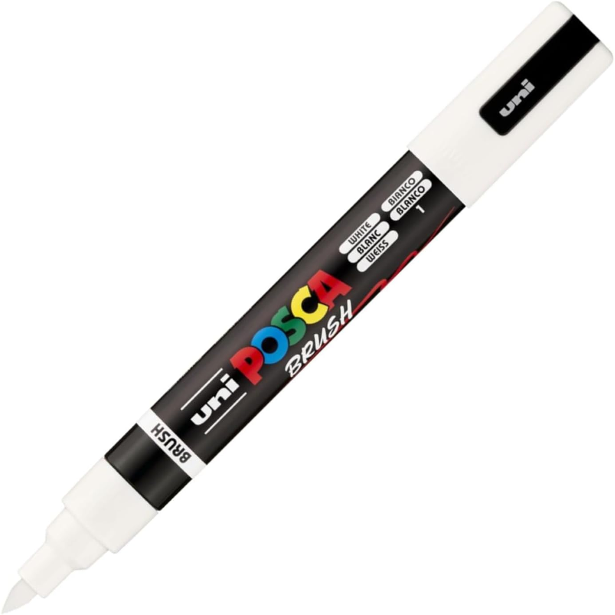 PENNARELLO UNI POSCA BRUSH PC5BR BIANCO 1