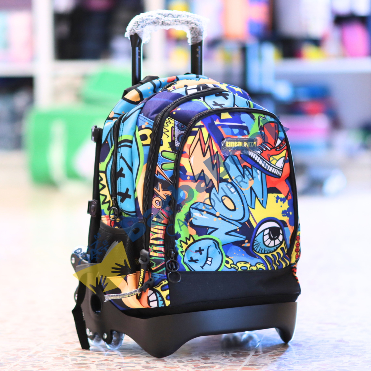 TROLLEY SGANCIABILE DREAM CROSS TINTA UNITA ART. 62962 WOW