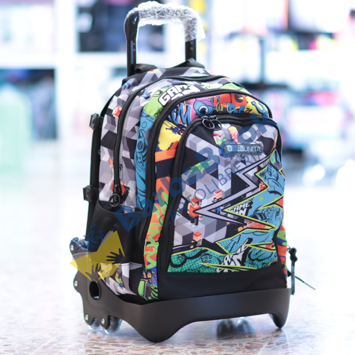 TROLLEY SGANCIABILE DREAM CROSS TINTA UNITA ART. 62961 GAME