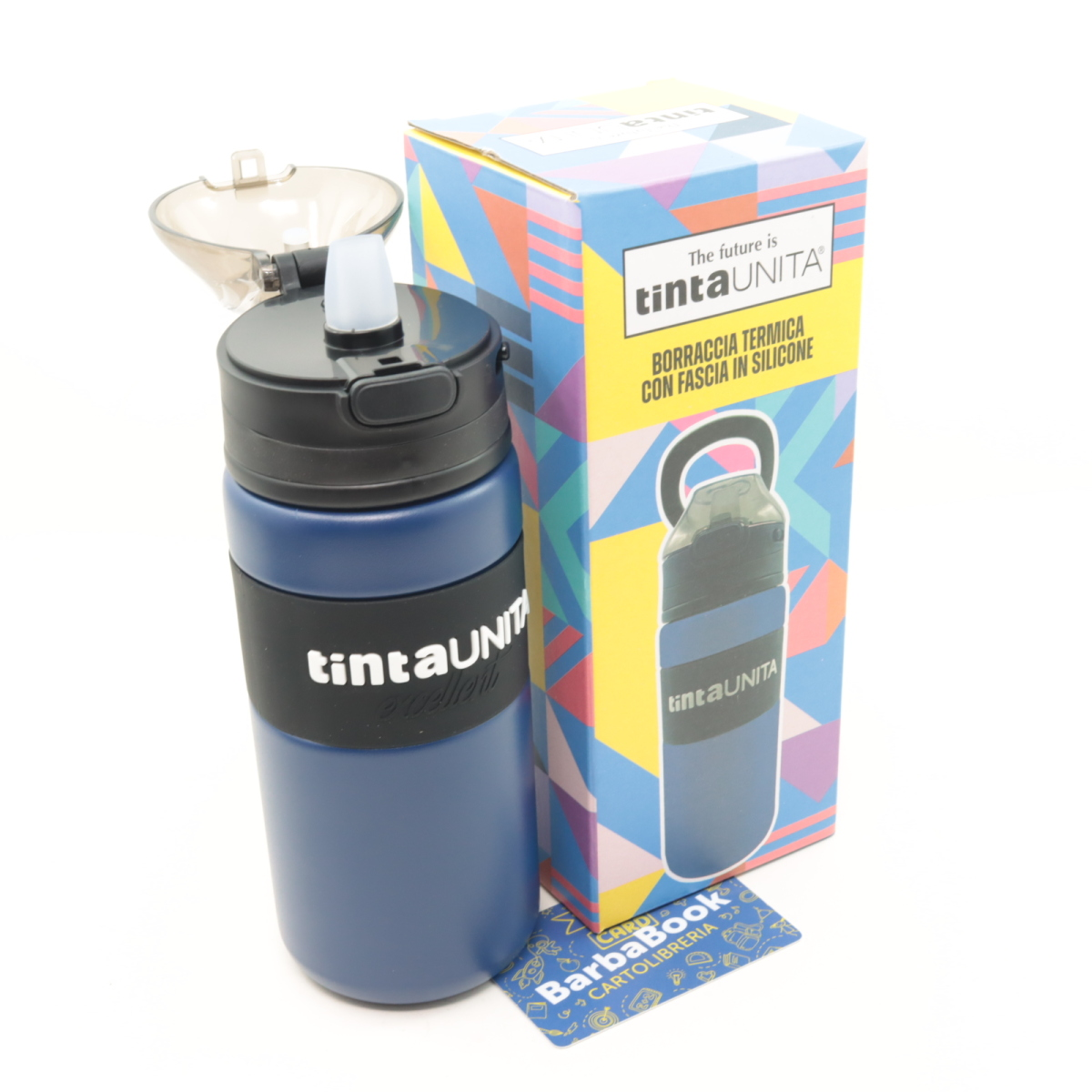 BORRACCIA TERMICA TINTAUNITA EXCELLENT ML.500 BLU 62888 PERSONALIZZATA