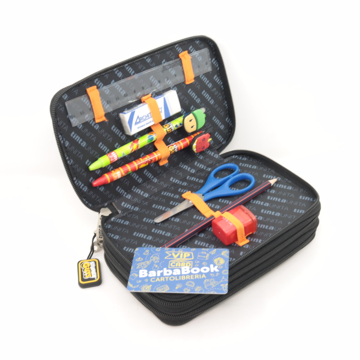 ASTUCCIO CORREDINO TINTAUNITA 3 CERNIERE ART. 62846 STUMBLE GUYS AZZURRO