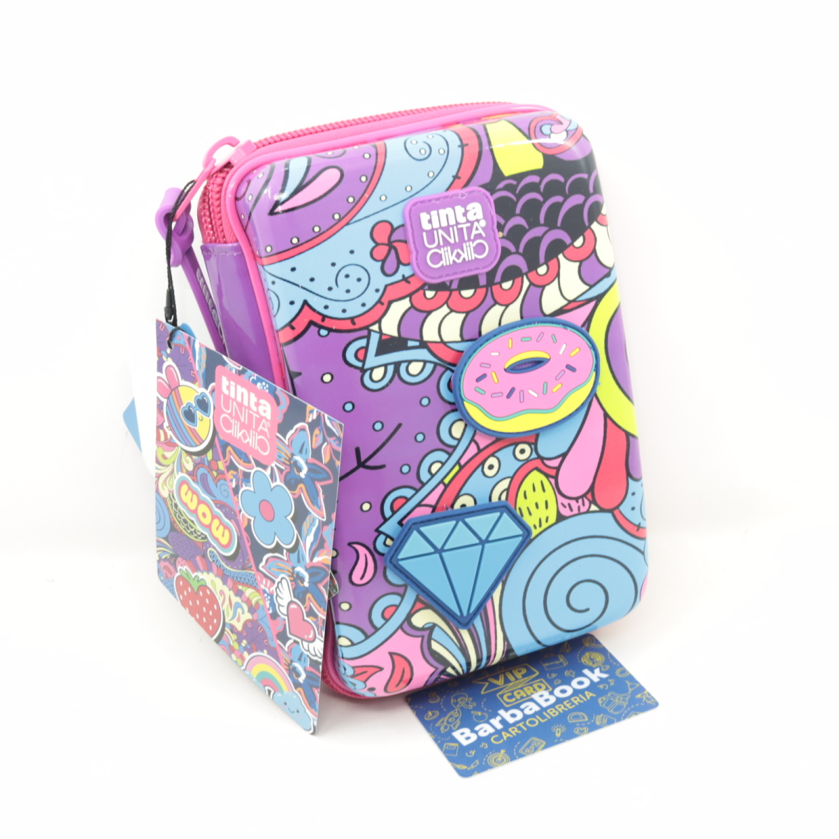 ASTUCCIO CORREDINO TINTAUNITA ONE TIME ART. 62909 GIRL POWER CON PATCH
