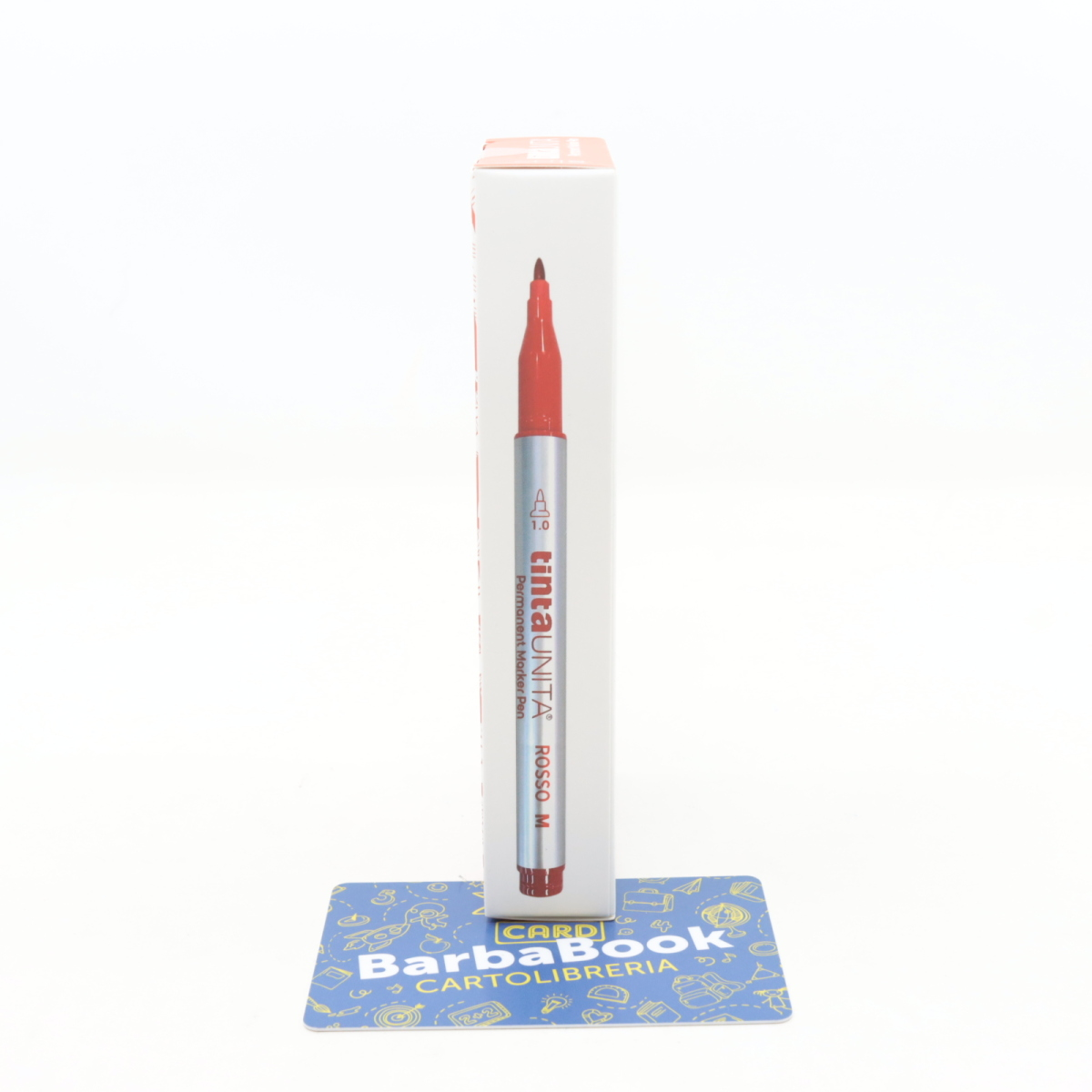 PENNARELLO PERMANENT MARKER M MM. 1 TINTA UNITA ROSSO