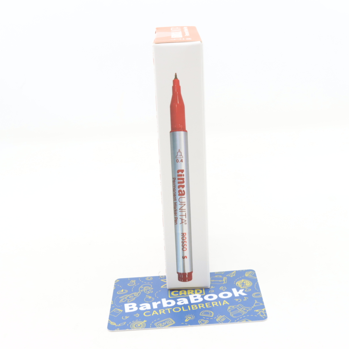PENNARELLO PERMANENT MARKER F MM. 0,4 TINTA UNITA ROSSO