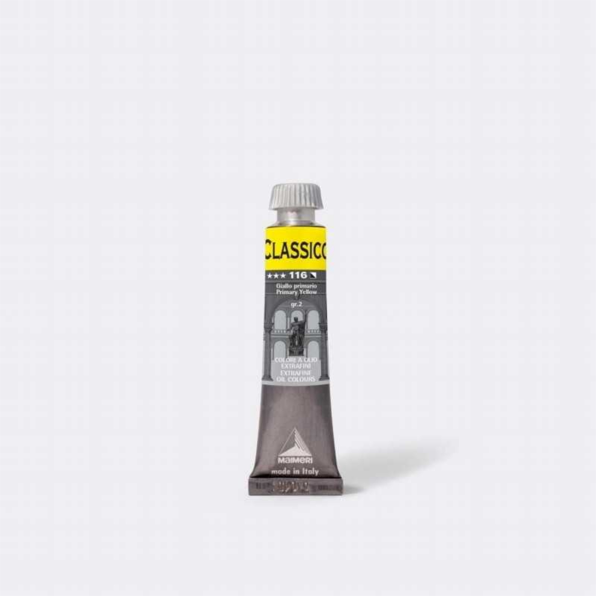 COLORE AD OLIO EXTRAFINE ML. 20 MAIMERI CLASSICO GIALLO PRIMARIO 116
