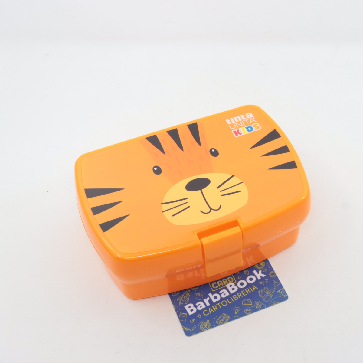 PORTA MERENDA TINTA UNITA KIDS ART. 62865 TIGROTTO
