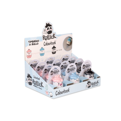 TIMBRINO A RULLO ROLLICK COLOURBOOK