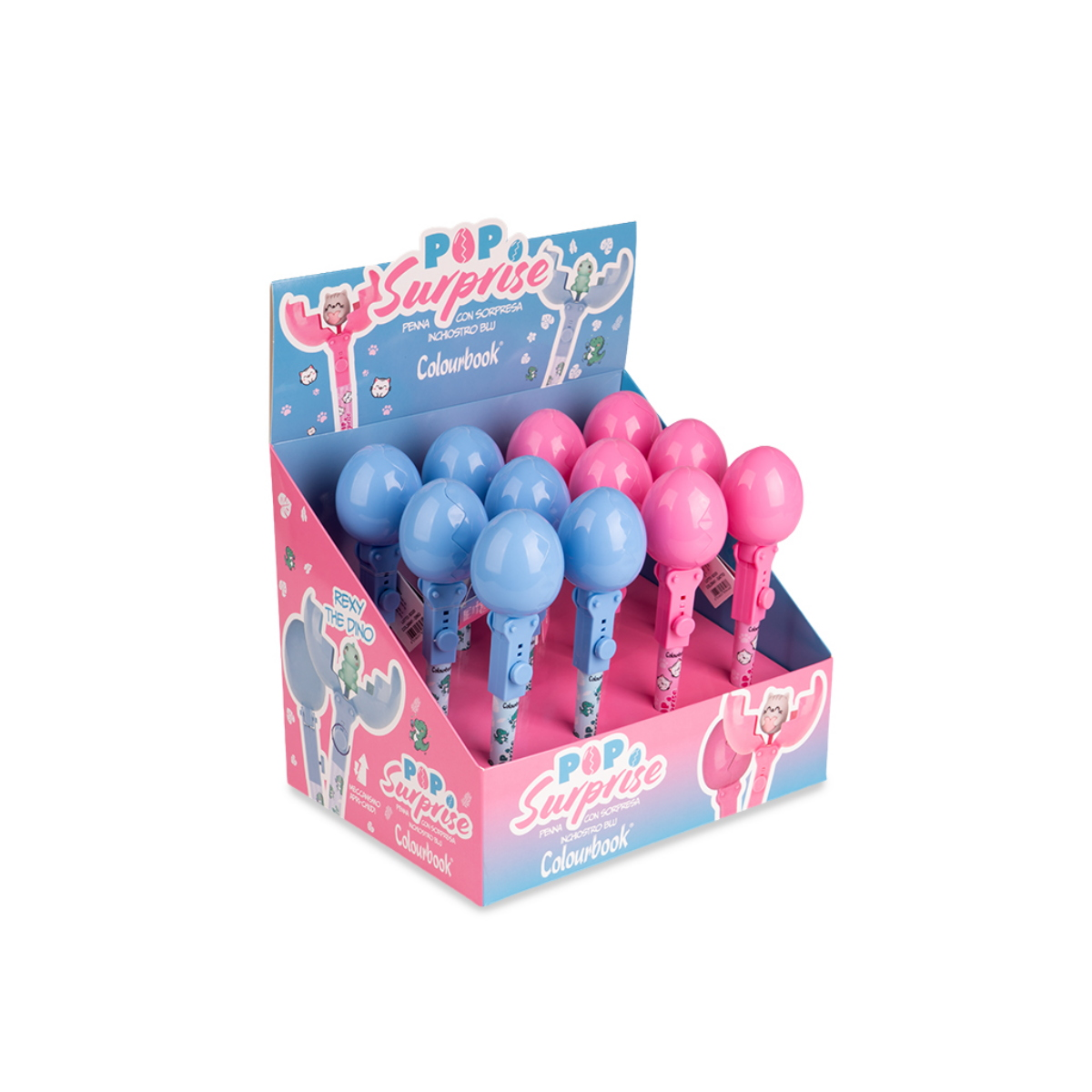 PENNA POP SURPRISE EGG COLOURBOOK