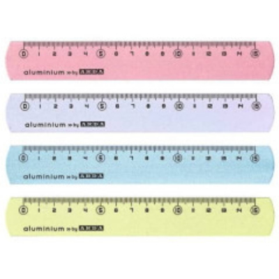 RIGHELLO CM. 15 ARDA ALUMINIUM