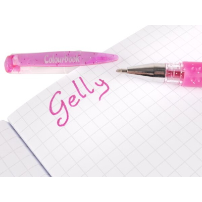 SET 10 PENNE ROLLER GEL GLITTER COLOURBOOK GELLY ART. COL23550G