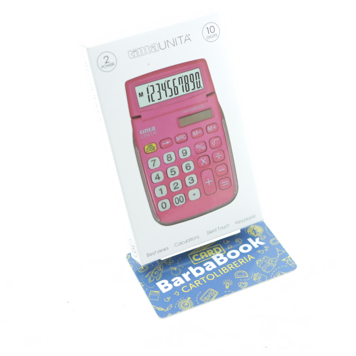 CALCOLATRICE 10 CIFRE POP MINI TINTA UNITA 60887 FUXIA