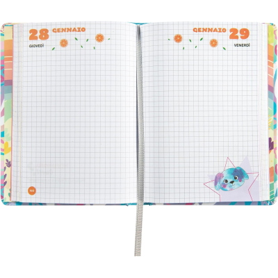 DIARIO MOFU MOFU 2026-27 STANDARD ART. 75970 BRADIPO