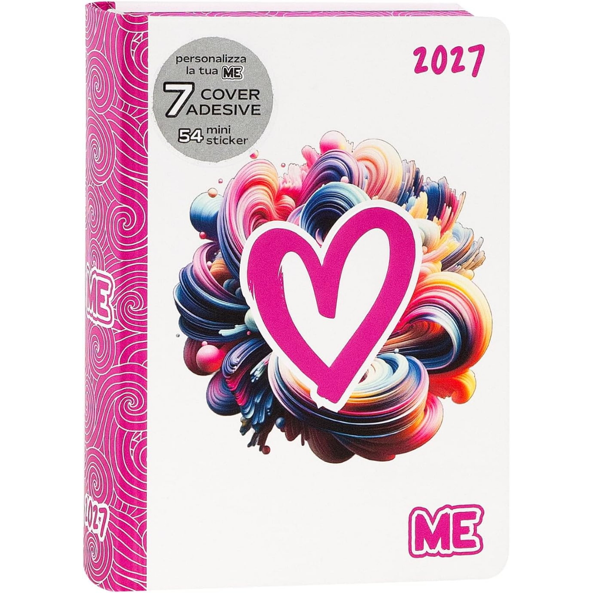 DIARIO AGENDA ME 2026-27 MEDIUM ART. 76005 LOVE PINK