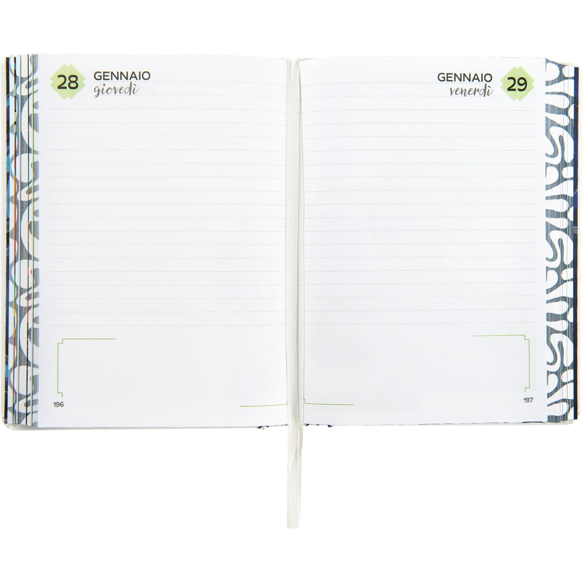 DIARIO AGENDA ME 2026-27 MEDIUM ART. 76005 HASTAG BLU