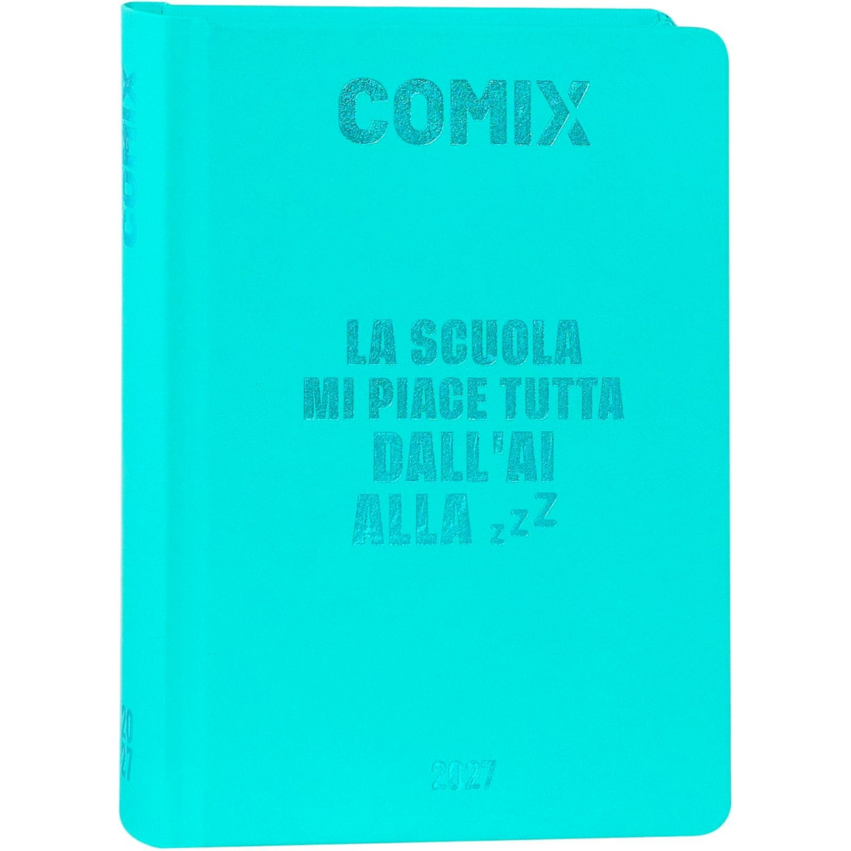 DIARIO AGENDA COMIX 2026-27 STANDARD ART. 76587 TURCHESE