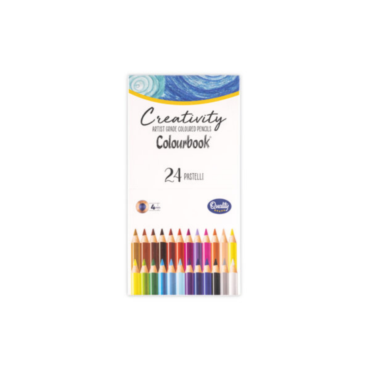 PASTELLI COLOURBOOK ARTIST GRADE MINA 4.0 24 COLORI