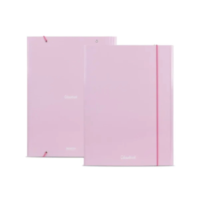 CARTELLINA CON ELASTICO PASTEL CM. 25 X 36 COLOURBOOK