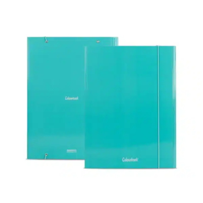 CARTELLINA CON ELASTICO PASTEL CM. 25 X 36 COLOURBOOK